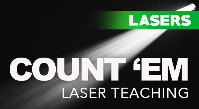 Count ’em Laser Teaching